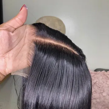 4x4 & 5x5 Swiss Scalp HD Lace Closure and Frontal - Cuticle Aligned Transparent Hair Closure