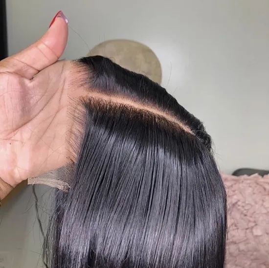 4x4 & 5x5 Swiss Scalp HD Lace Closure and Frontal - Cuticle Aligned Transparent Hair Closure