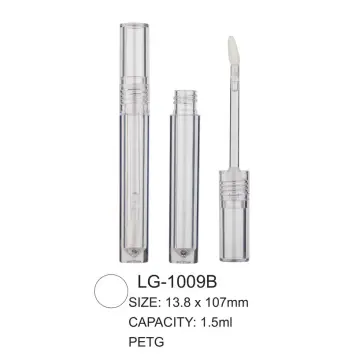 Customized Round Plastic Empty Lipgloss Bottle Container