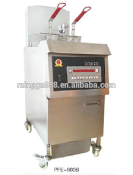 Stainless steel open air fryer 25l chicken express gas/electric deep fryers