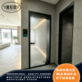 Porta battente in vetro con telaio ultra stretto
