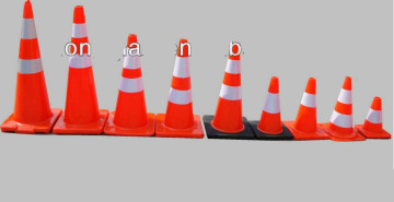 Traffic Safety Rubber Cone Soft PVC Cone Traffic Cone PVC Cone Rubber Cones Road Safety Cones Road Delineator Road Barriers