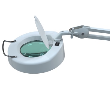 Custom LED Task Lamp with Magnifier: Clamp and Swing Arm for Sewing and Work