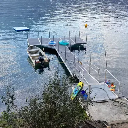 Aluminum Dock Pontoon Bridge Stationary Boat Docks