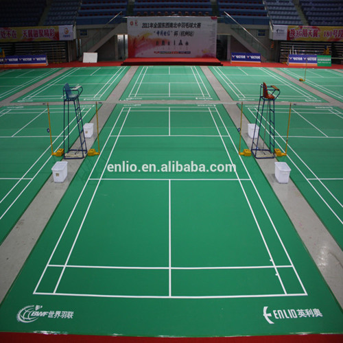 Lantai sukan badminton lantai