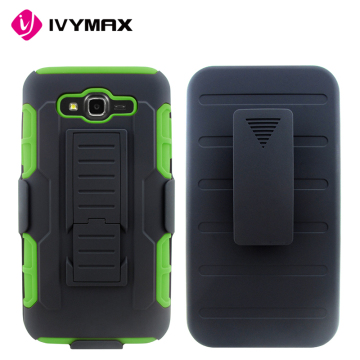 IVYMAX Factory Wholesale combo holster cell phone covers for samsung galaxy j7