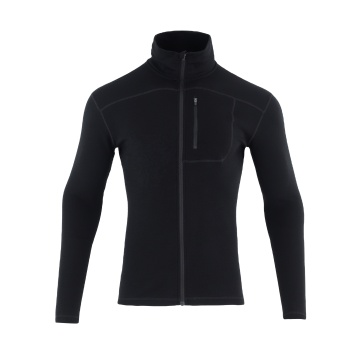 Custom LOGO OEM & ODM Men's Zip Up Cardigan Sweater | Winter Knitwear Merino Wool Jacket Coat