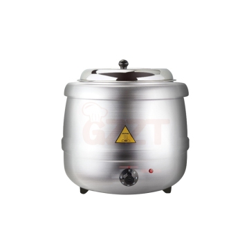 Electric Soup Kettle: 10L Stainless Steel Catering Food Warmer