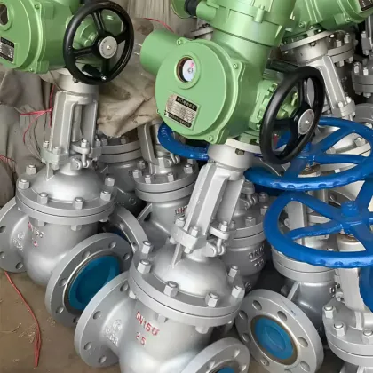 Electric Actuated Double Flanged Globe Valve