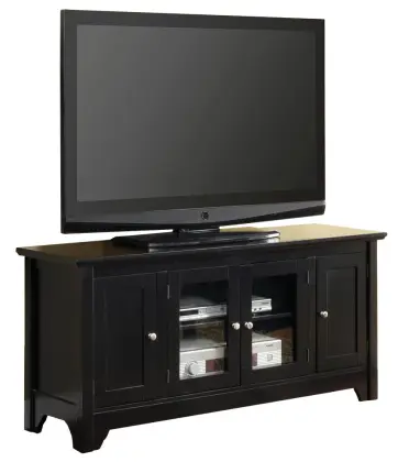 50 inch Wooden TV Cabinet Contemporary Flat Screen TV Stand
