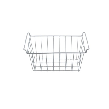 Meshed Baskets and Metal Wire Baskets for Curved Glass Door Chests and Ice Cream Freezers