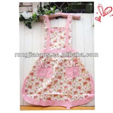 kitchen apron with pocket Garden Korean Style Apron