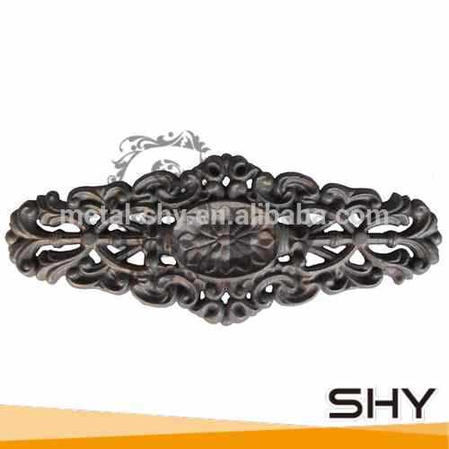 Ornamental Wrought Iron Components/ Wrought Iron Rosettes Prices, High