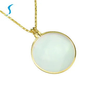 5x Magnifying Glass Pendant Necklace - MG12092