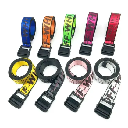 Men's Fashion Camouflage Nylon Woven Fabric Belts