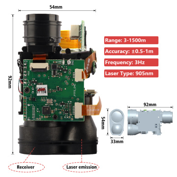 Long Range Pulse Distance Sensor Measuring Module