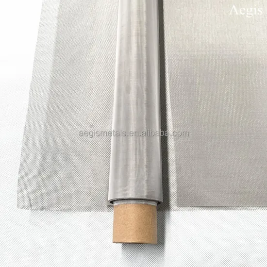 Customized Alloy Metal Mesh: Inconel, Monel, Haynes, Duplex Woven Wire Mesh