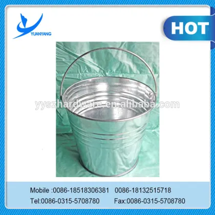 galvanize iron bucket