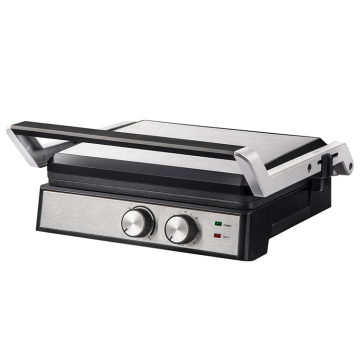 110V/230V 2000W Non-Stick Electric Contact Grill with Floating Hinge System - 29*24.6cm Plates