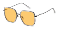 Quadratische unisex coole Sonnenbrille