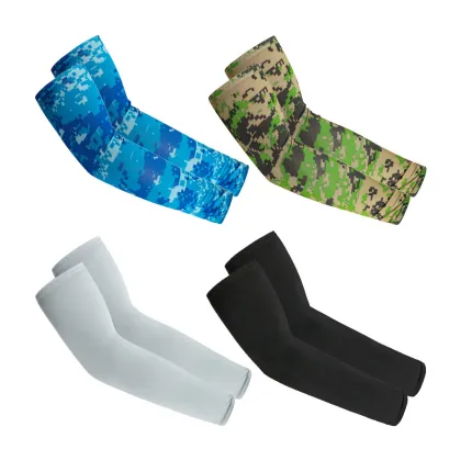 Colorful UV Sun Protection Arm Sleeves for Running and Cycling