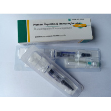 Injection d&#39;immunoglobuline à l&#39;hépatite B pour humain