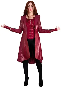 High Quality Scarlet Witch Cosplay Costume Marvel Heros