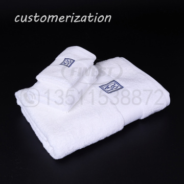 Customized Hotel Embroidered Logo Towels