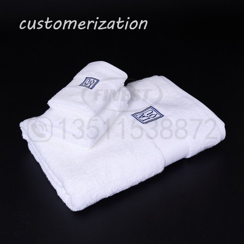 Customized Hotel Embroidered Logo Towels