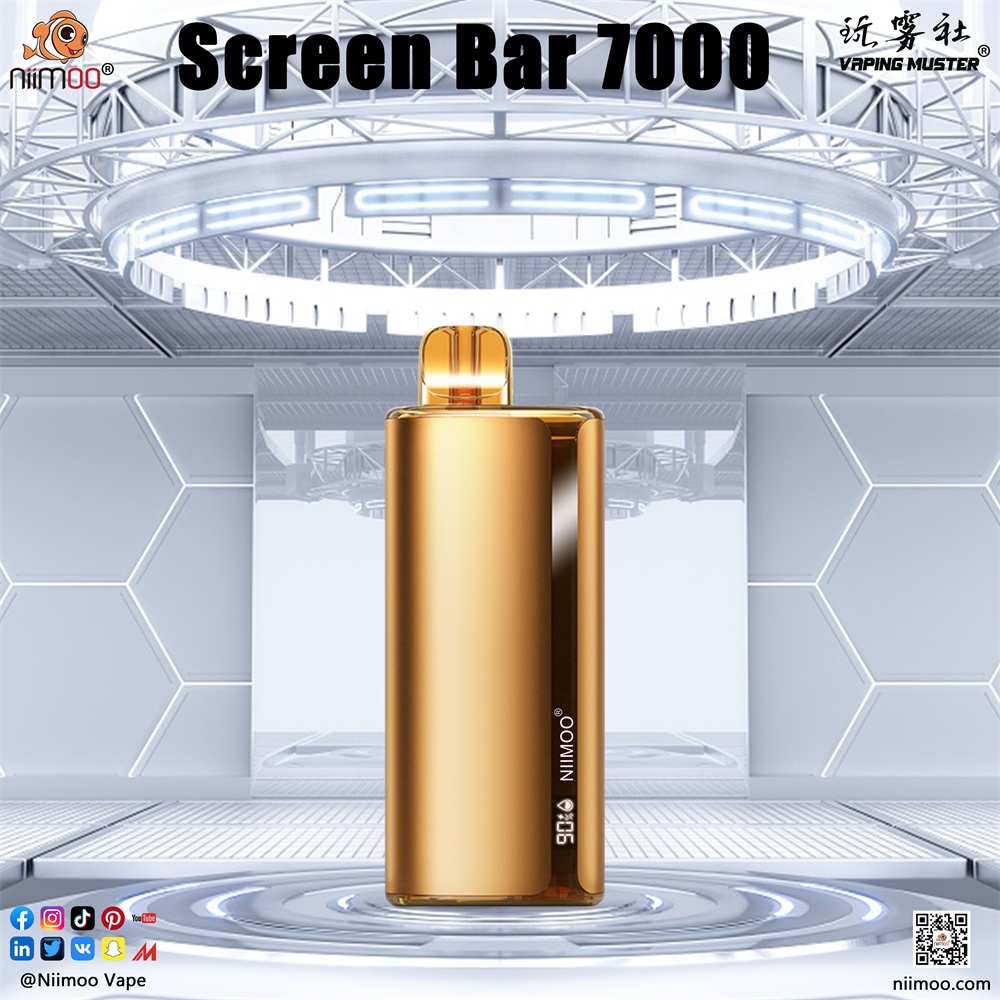 Thanh màn hình vape 7000 thuốc lá điện tử