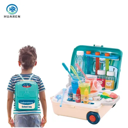 Magic Chemistry STEM Educational Toys: New Arrival Desk School Bag & Laboratory Science Lab Kit for Scientific Experiments