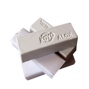 KOYO ALOX-5 320g High Luster White Buffing Compound for Platinum Jewelry Finishing