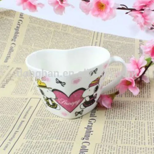heart shaped tea cup,