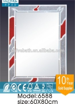 Hanging bathroom mirror