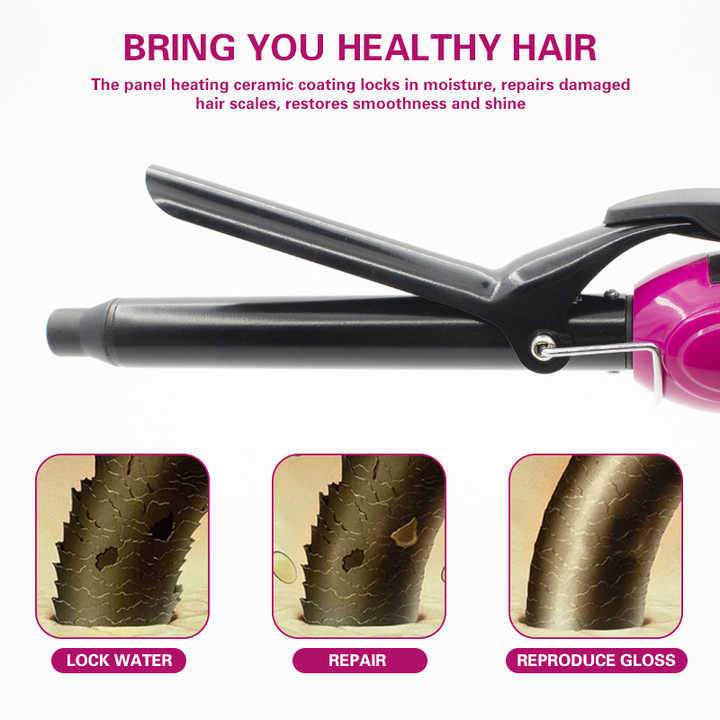 Hot Waver Curly Hair Tool with Ceramic Barrel