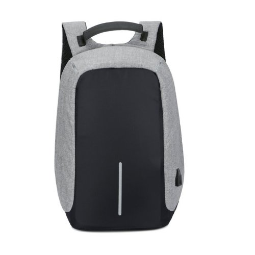 Mochila anti-roubo da relação de carregamento do USB da cor