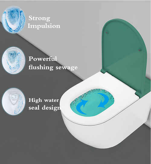 Tankless Wall Mounted Toilet