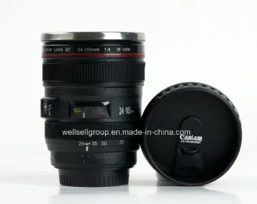 Camera Lens Travel Stainless Steel Inside Mug (CPBZ-4061)