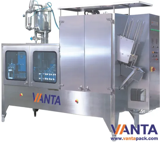 Intelligent Fully Automatic Gable Top Carton Filling Machine For Milk