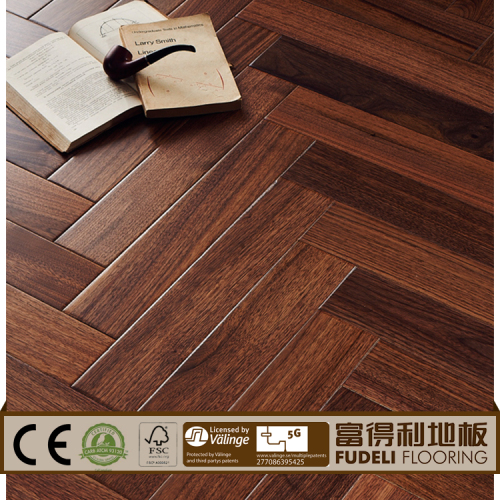herringbone black walnut solid flooring
