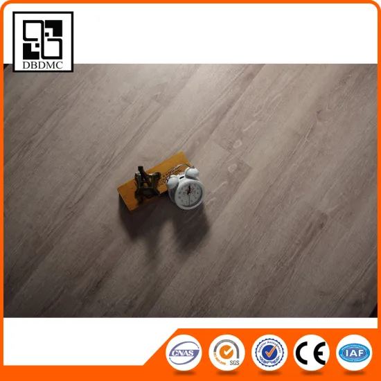 5mm click SPC vinyl flooring planks with 1.5mm EVA pad