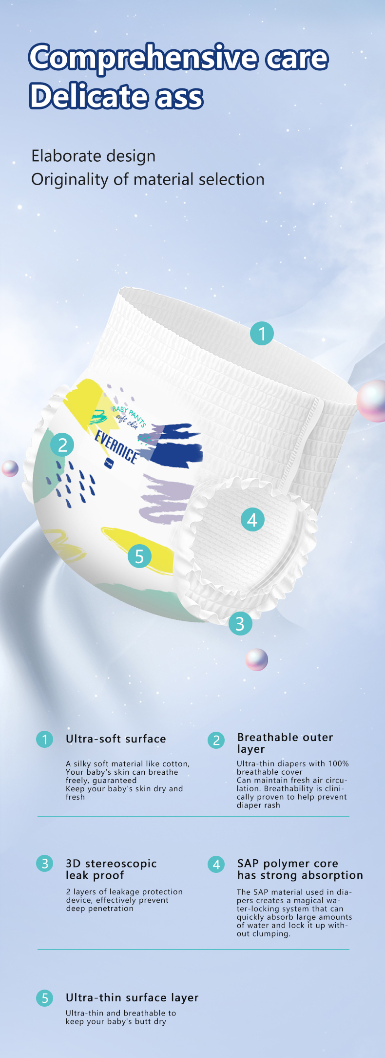 Zhongrou EVERNICE pull up diapers-5
