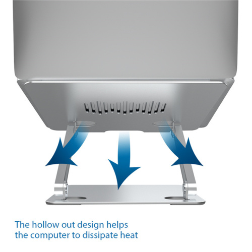Регулируемая складная алюминиевая охлаждающая подставка для ноутбука для ноутбука