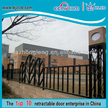 Fancy metal fencing security fence