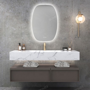 Vaniti per bagno in legno moderno americano all'ingrosso e mobili per vanità