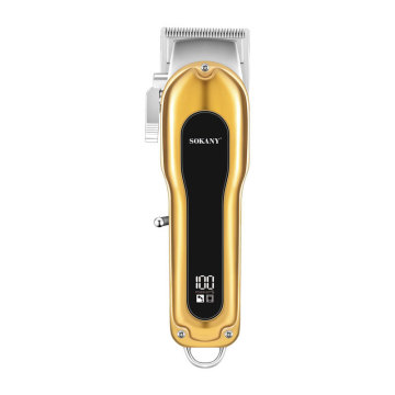 Marchio premium Sokany9986 Professional Rechable Multifunctional Electric Hair Clipper