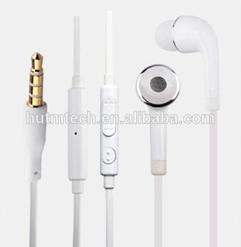 best sport christmas gift earphone headphone with control volume and mic S4 earphone