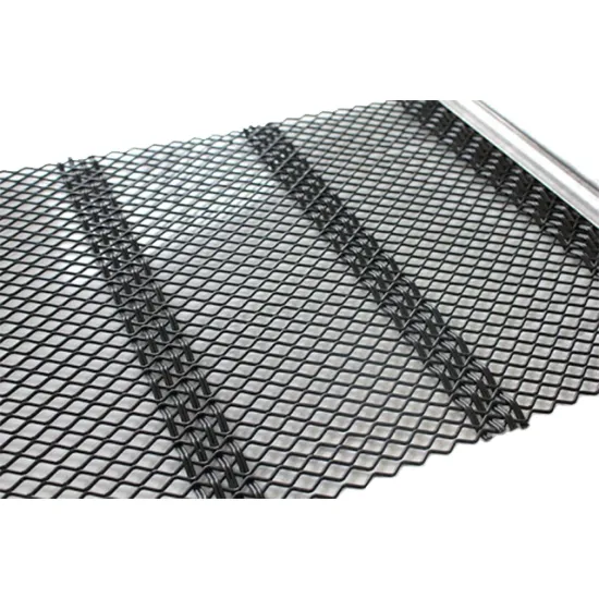 Slotted Crimped Tension-free Mesh Poly self-cleaning Screens