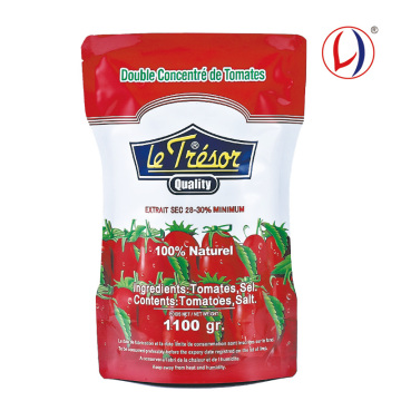 China Custom Printed Bags and Pouches for Tomato Paste & Chilli Sauce Packaging (210g-300g)