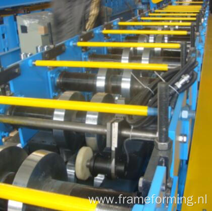 Hydraulic cutting C purline machine steel frame C profile C channel machine